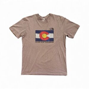 The North Face Colorado Flag Shirt (Gray) - Size M